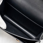HERMES MINI CONSTANCE ALLEGRO BLACK / WHITE SHW