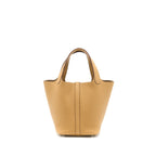 HERMES PICOTIN 18 LOCK BAG CLEMENCE BISCUIT SHW