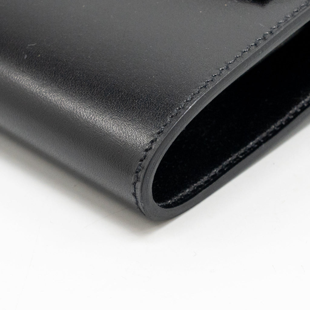 Hermes Kelly to Go Rock Box Black SHW