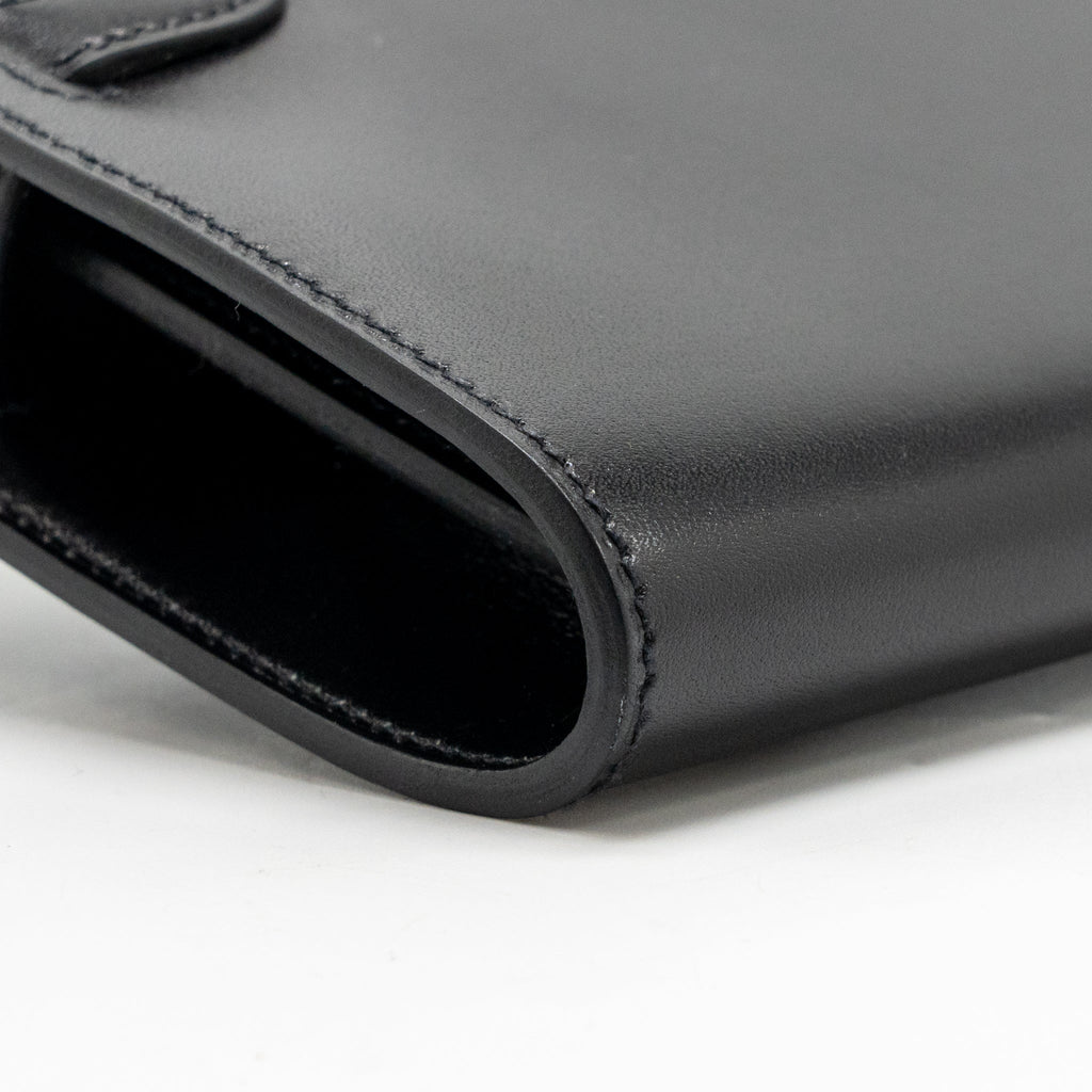 Hermes Kelly to Go Rock Box Black SHW
