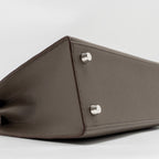 Hermes Kelly 25 Epsom Gris Etain SHW
