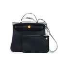 HERMES HERBAG RETOURNE ZIP 31 BAG BLACK GHW