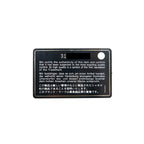 CHANEL 3 IN 1 WALLET ON CHAIN BLACK CAVIAR LGHW