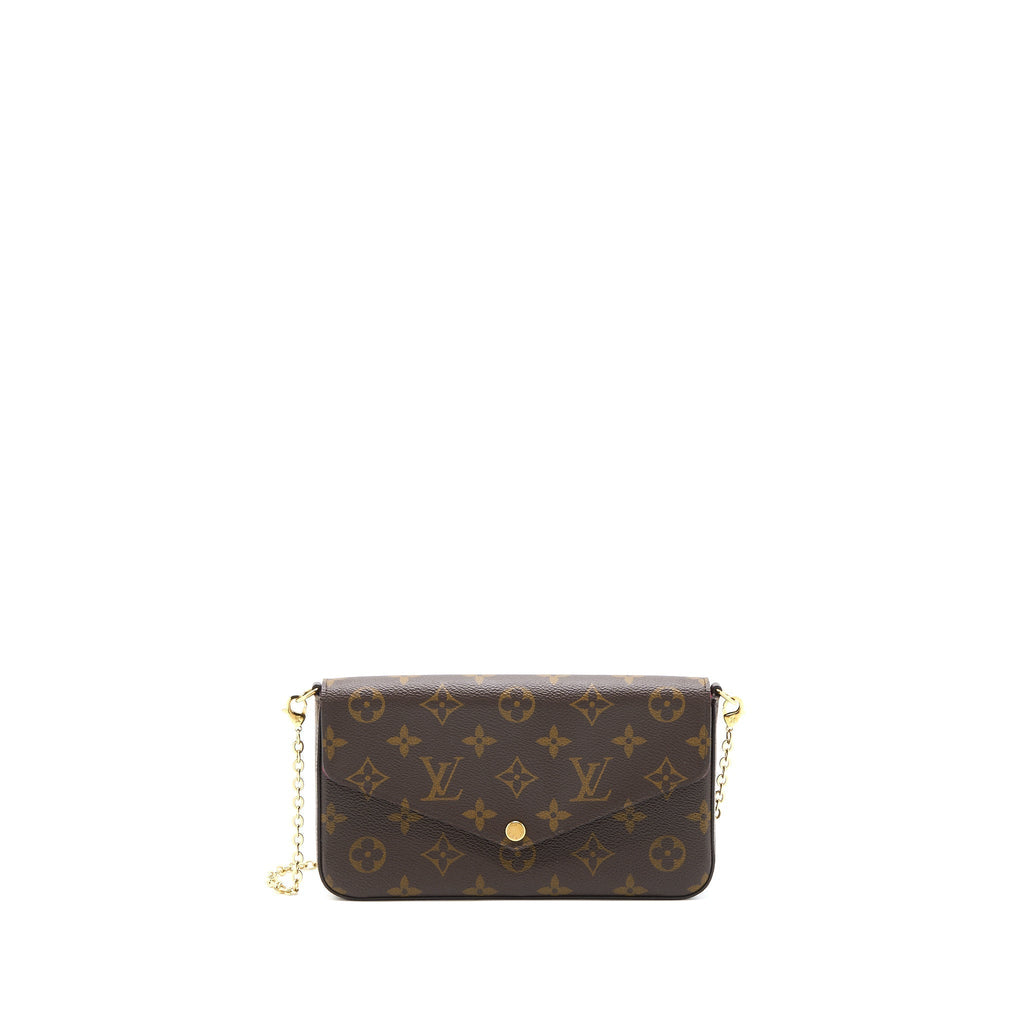 LOUIS VUITTON FELICIE POCHETTE MONOGRAM CANVAS GHW