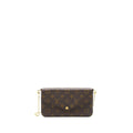 LOUIS VUITTON FELICIE POCHETTE MONOGRAM CANVAS GHW