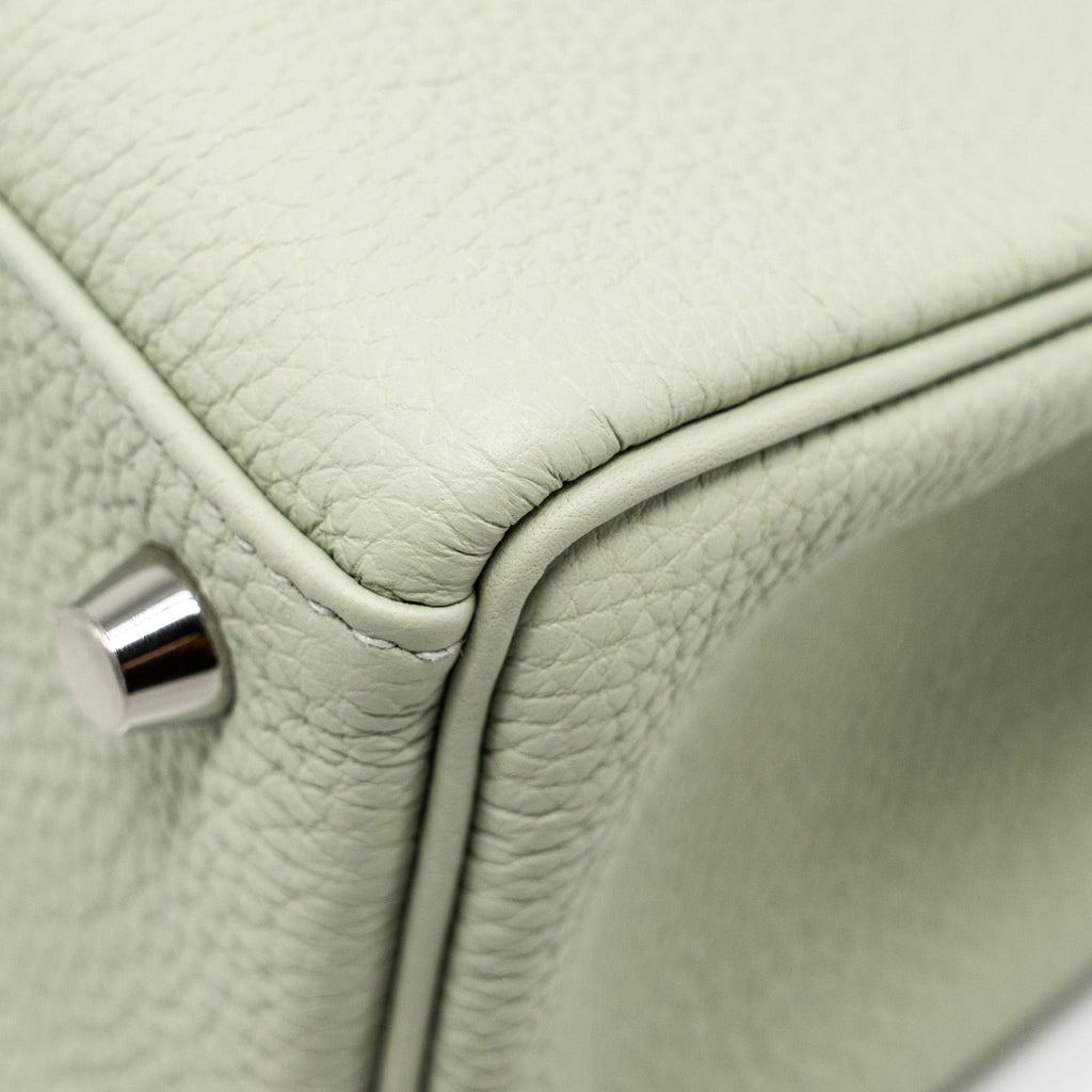 Hermes Kelly 25 Togo Gris Neve SHW