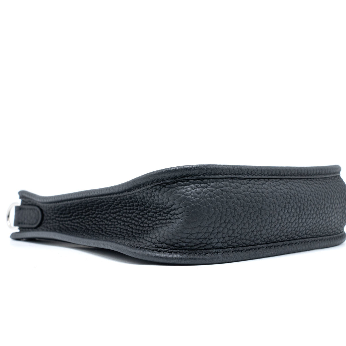 Hermes Mini Evelyn Clemence Black SHW
