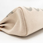 HERMES Circuit 24 HERBAG 31 ZIP BAG CHAINE D’ANCRE CANVAS / LEATHER BEIGE GHW