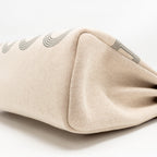 HERMES Circuit 24 HERBAG 31 ZIP BAG CHAINE D’ANCRE CANVAS / LEATHER BEIGE GHW