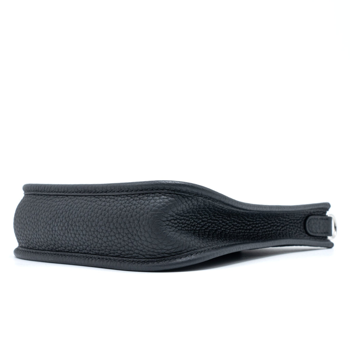 Hermes Mini Evelyn Clemence Black SHW