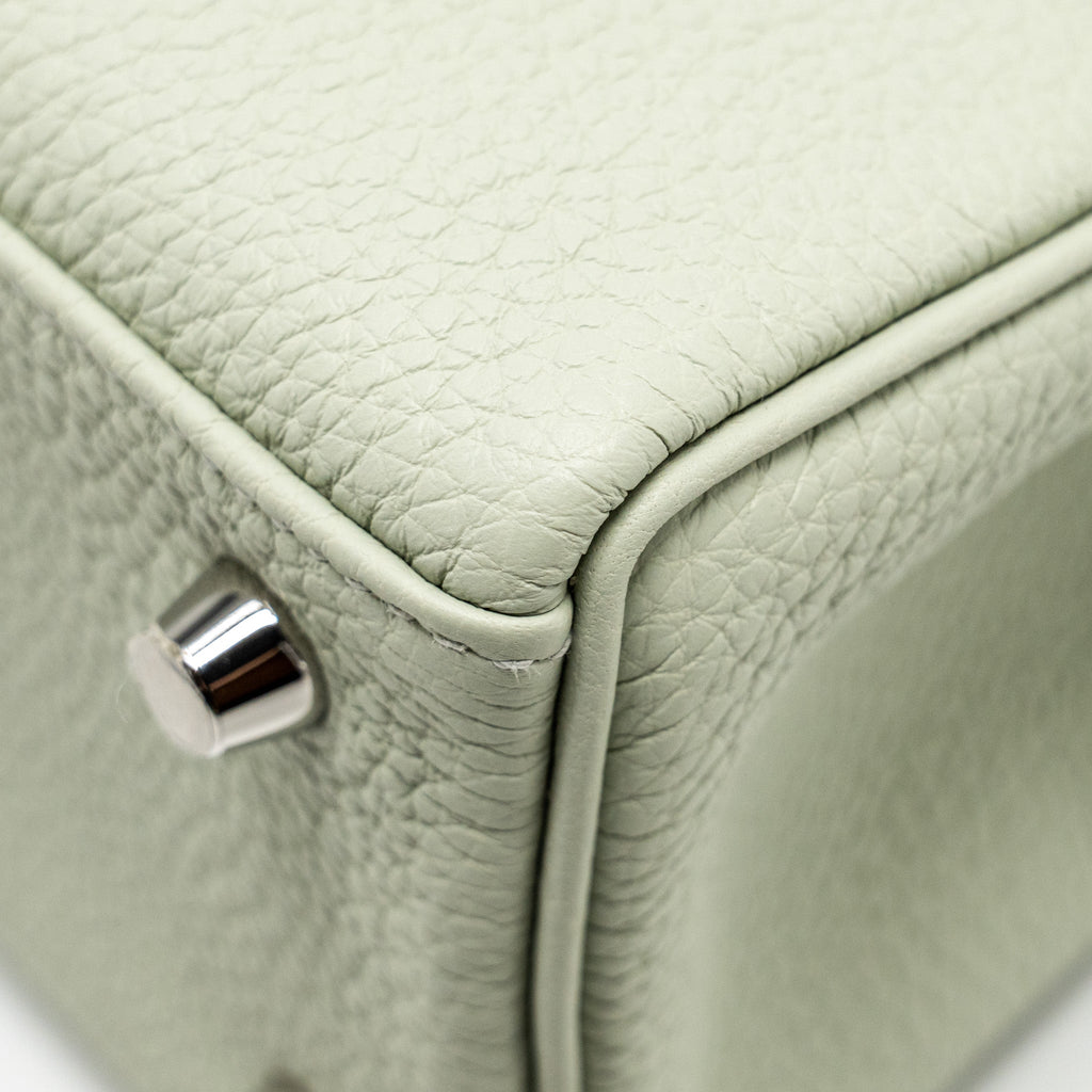 Hermes Kelly 25 Togo Gris Neve SHW