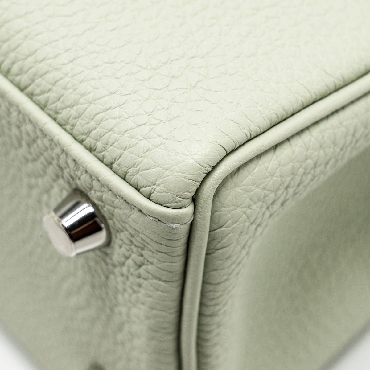 Hermes Kelly 25 Togo Gris Neve SHW