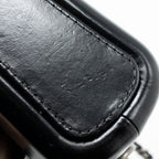 CHANEL SMALL GABRIELLE HOBO BAG AGED CALFSKIN BLACK MULTICOLOUR HARDWARE