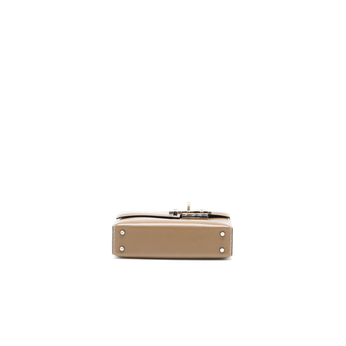 Hermes Mini Verrou Bag tadelakt Etoupe SHW