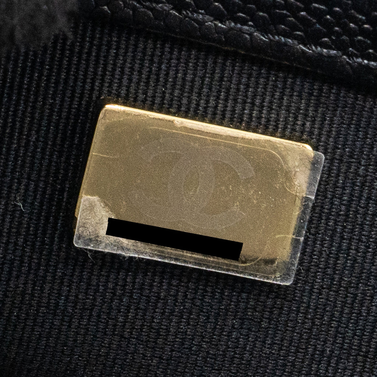 CHANEL MEDIUM BOY BAG LIMITED EDITION CAVIAR BLACK GHW (MICROCHIP)