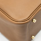 Hermes Mini Lindy Swift Alezan/Biscuit GHW
