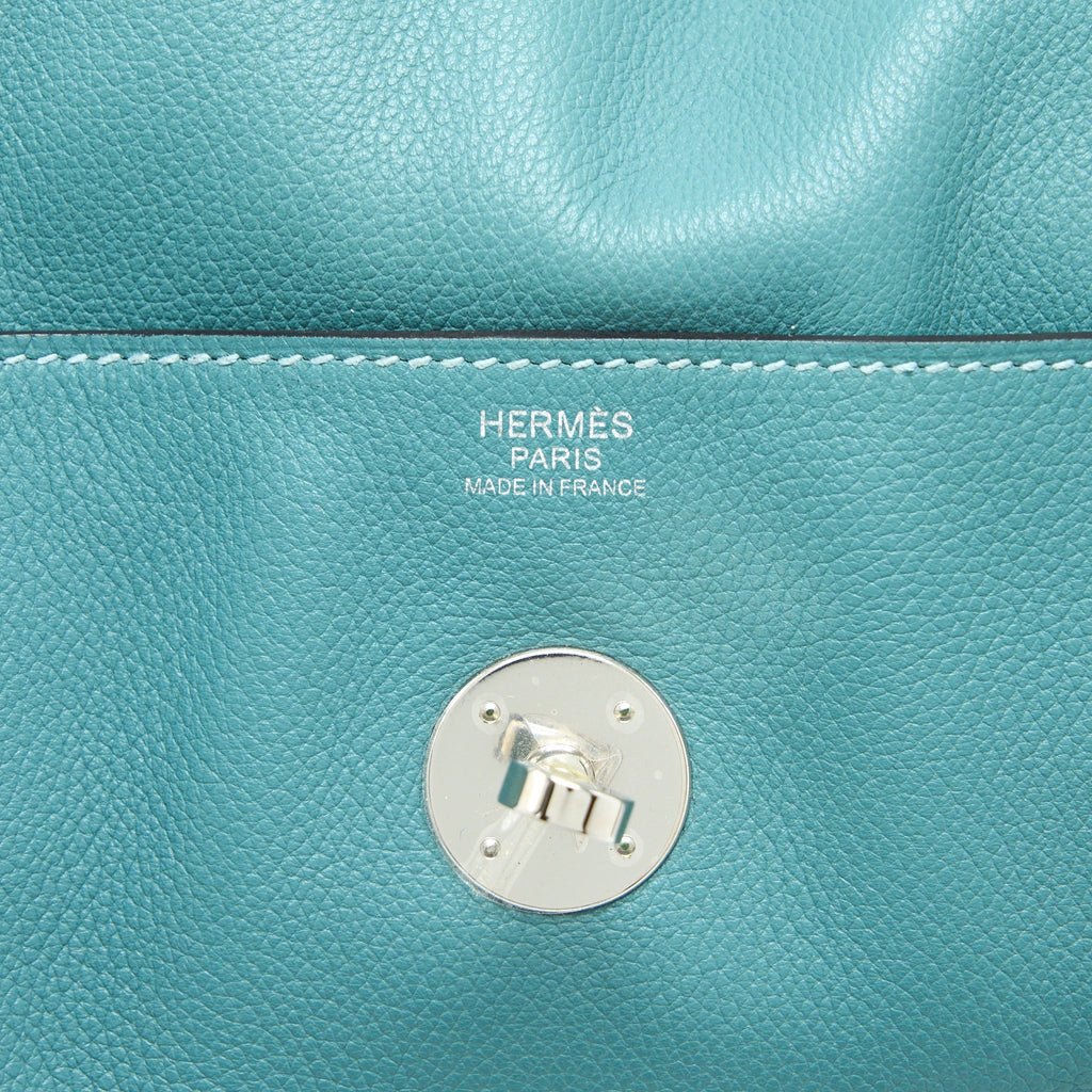 Hermes Lindy 30 Evercolor 7G Ciel SHW