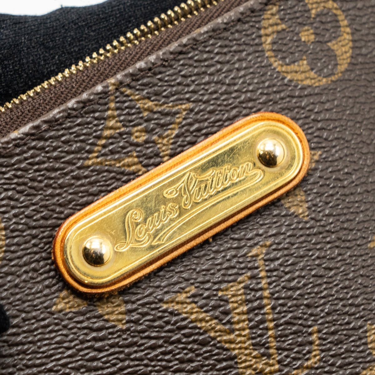 LOUIS VUITTON EVA POCHETTE MONOGRAM CANVAS GHW
