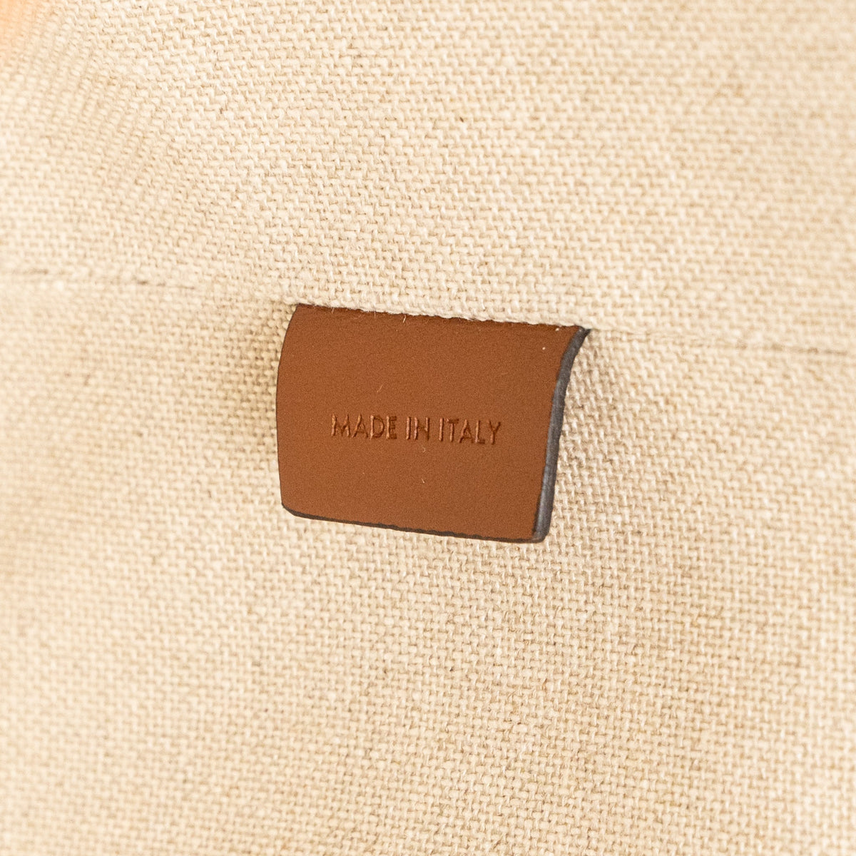 Celine 16 Bucket Bag Canvas / Leather Natural / Tan GHW