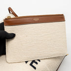 Celine 16 Bucket Bag Canvas / Leather Natural / Tan GHW