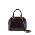 LOUIS VUITTON ALMA BB MONOGRAM VERNIS AMARANTE RED GHW (2022 VERSION)