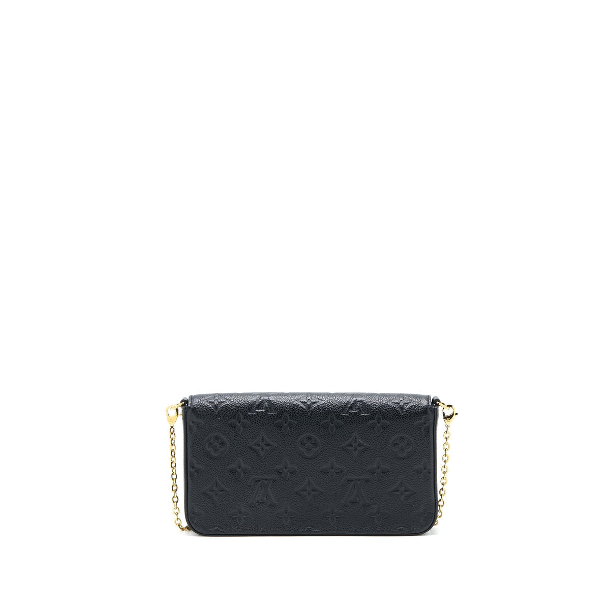 LOUIS VUITTON FELICIE POCHETTE MONOGRAM EMPREINTE BLACK GHW