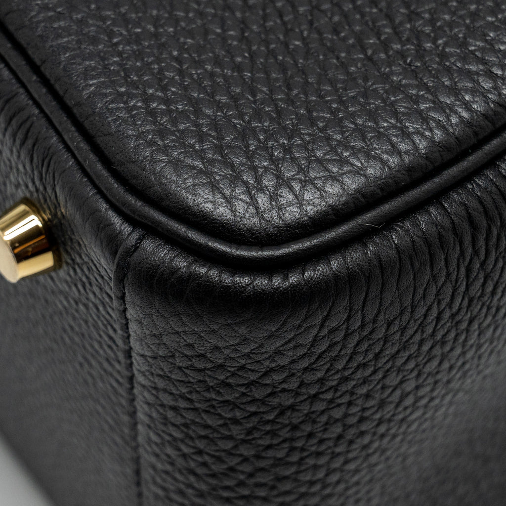 Hermes Lindy 26 Clemence Black GHW