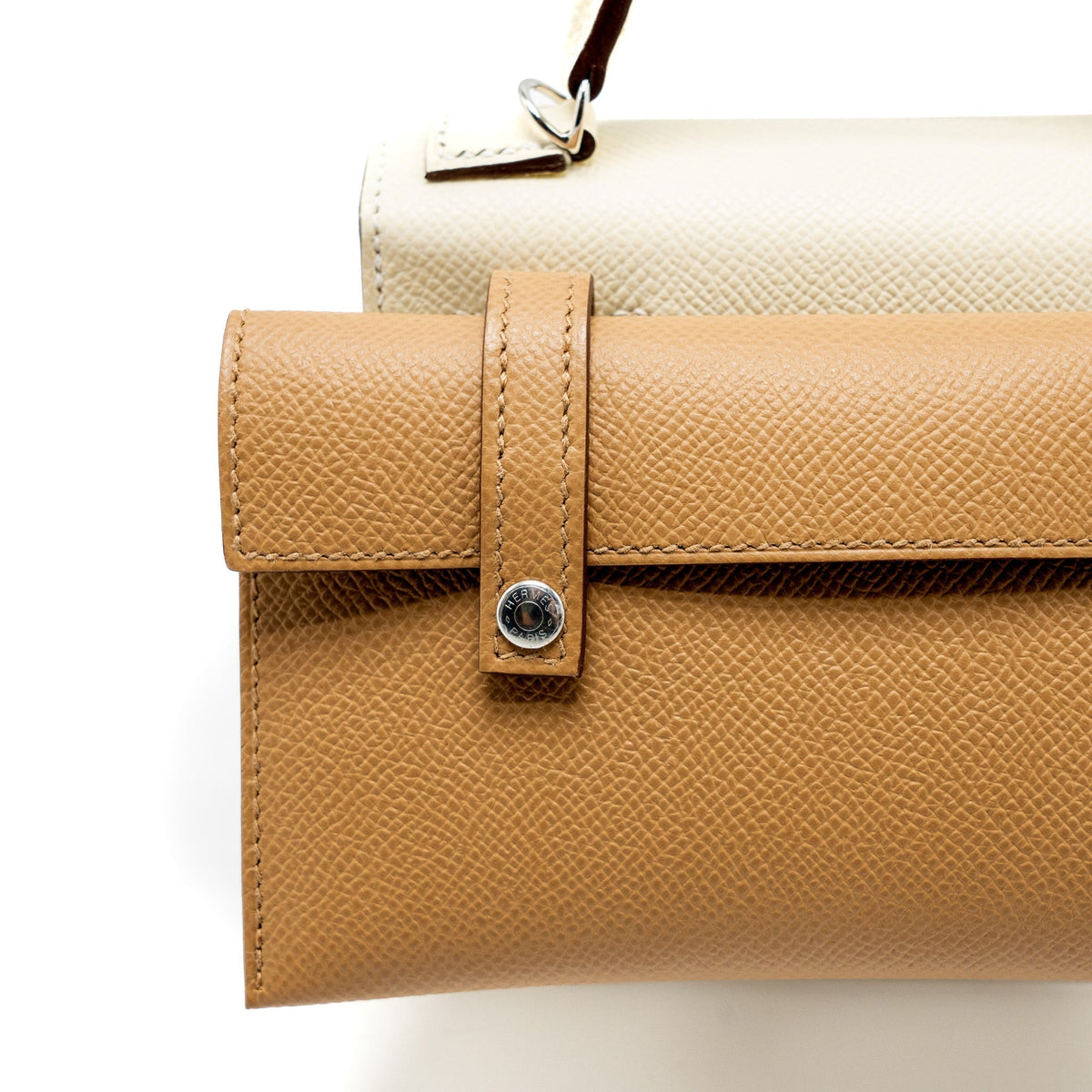 HERMES KELLY DOLE PICTO EPSOM NATA/LIME/MAUVE SYLVESTRE/CHAI SHW