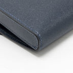 HERMES Charniere to go pouch Madame Blue Nuit GHW