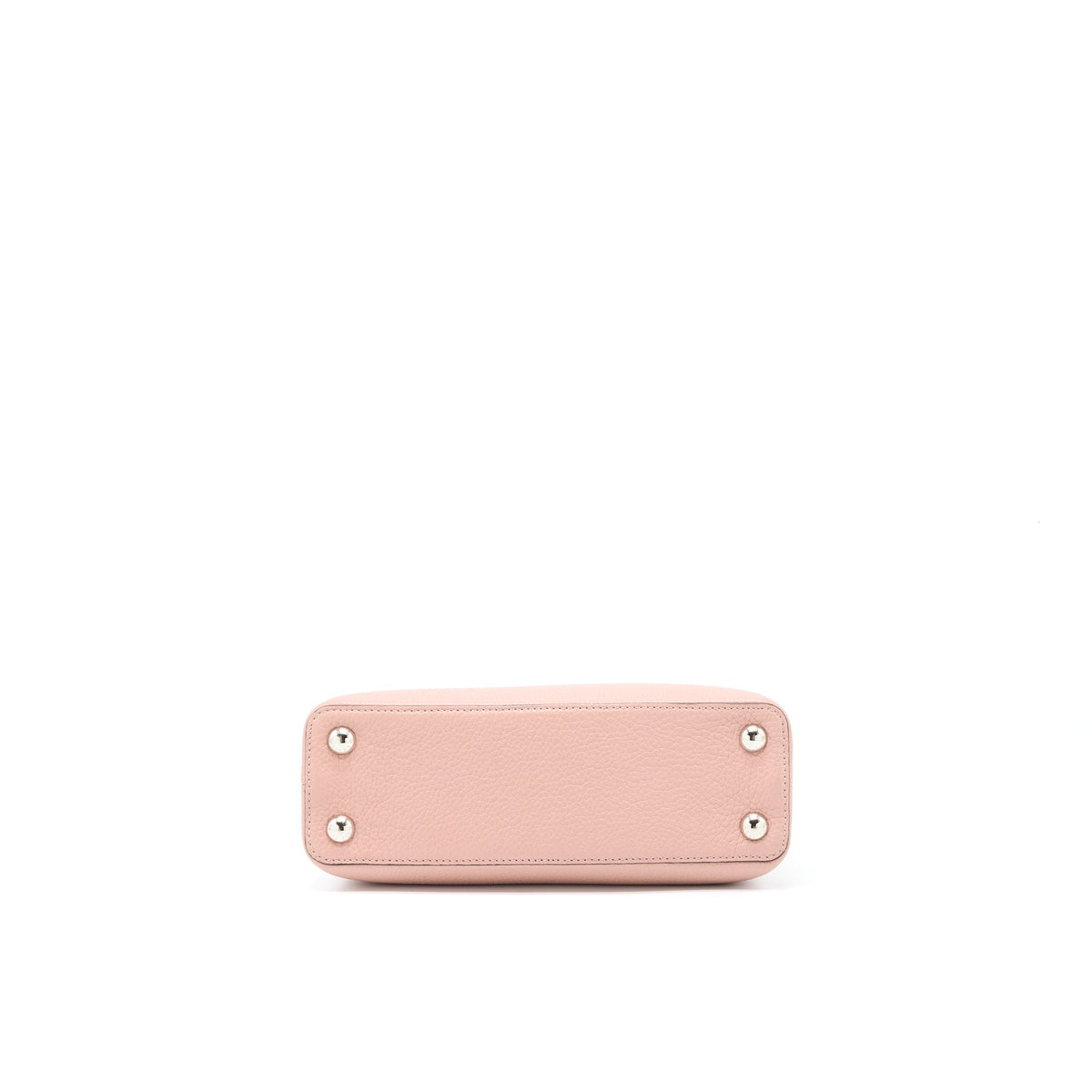 LOUIS VUITTON CAPUCINES BB TAURILLON PINK SHW