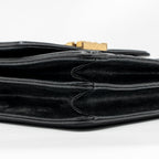CHANEL NORTH SOUTH/VERTICAL BOY BAG CAVIAR BLACK GHW
