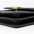 CHANEL NORTH SOUTH/VERTICAL BOY BAG CAVIAR BLACK GHW