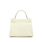 Hermes Kelly 28 Togo Craie GHW