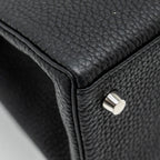 HERMES KELLY 28 TOGO BLACK SHW
