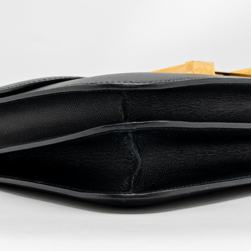 Hermes Constance 24 epsom black GHW