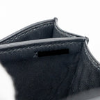 HERMES MINI CONSTANCE ALLIGATOR MISSISSIPPIENSIS SHINY BLACK GHW