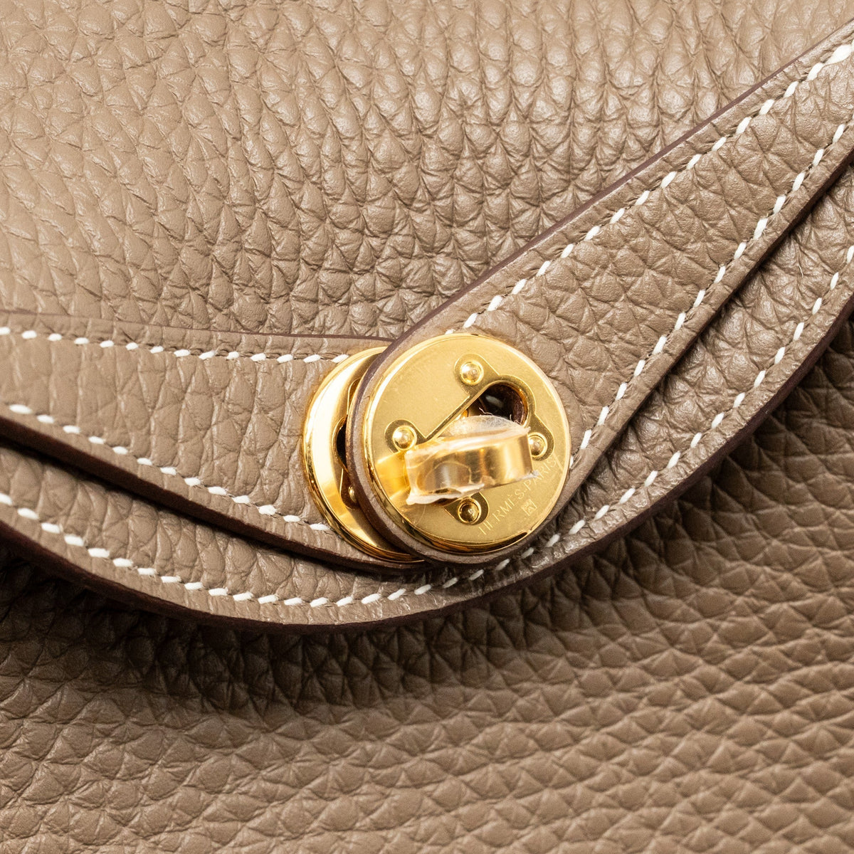 HERMES MINI LINDY CLEMENCE ETOUPE GHW