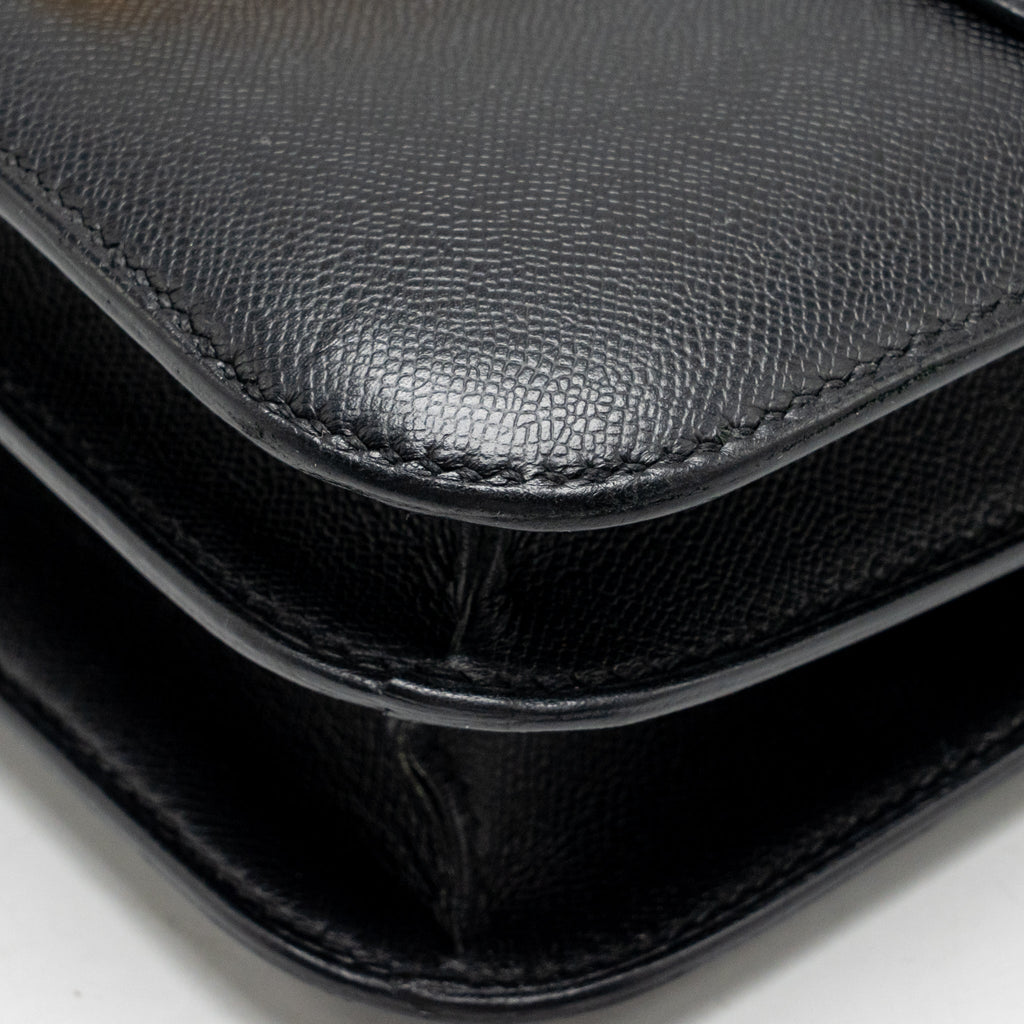 Hermes Constance 24 epsom black GHW