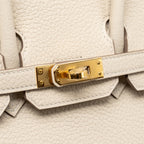 Hermes Birkin 25 togo craie GHW