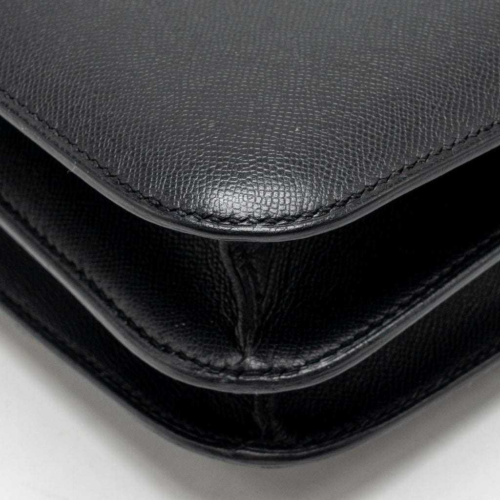 Hermes Constance 24 epsom black GHW