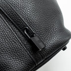 HERMES PICOTIN 18 LOCK BAG CLEMENCE SO BLACK WITH BLACK HARDWARE