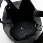 HERMES PICOTIN 18 LOCK BAG CLEMENCE SO BLACK WITH BLACK HARDWARE
