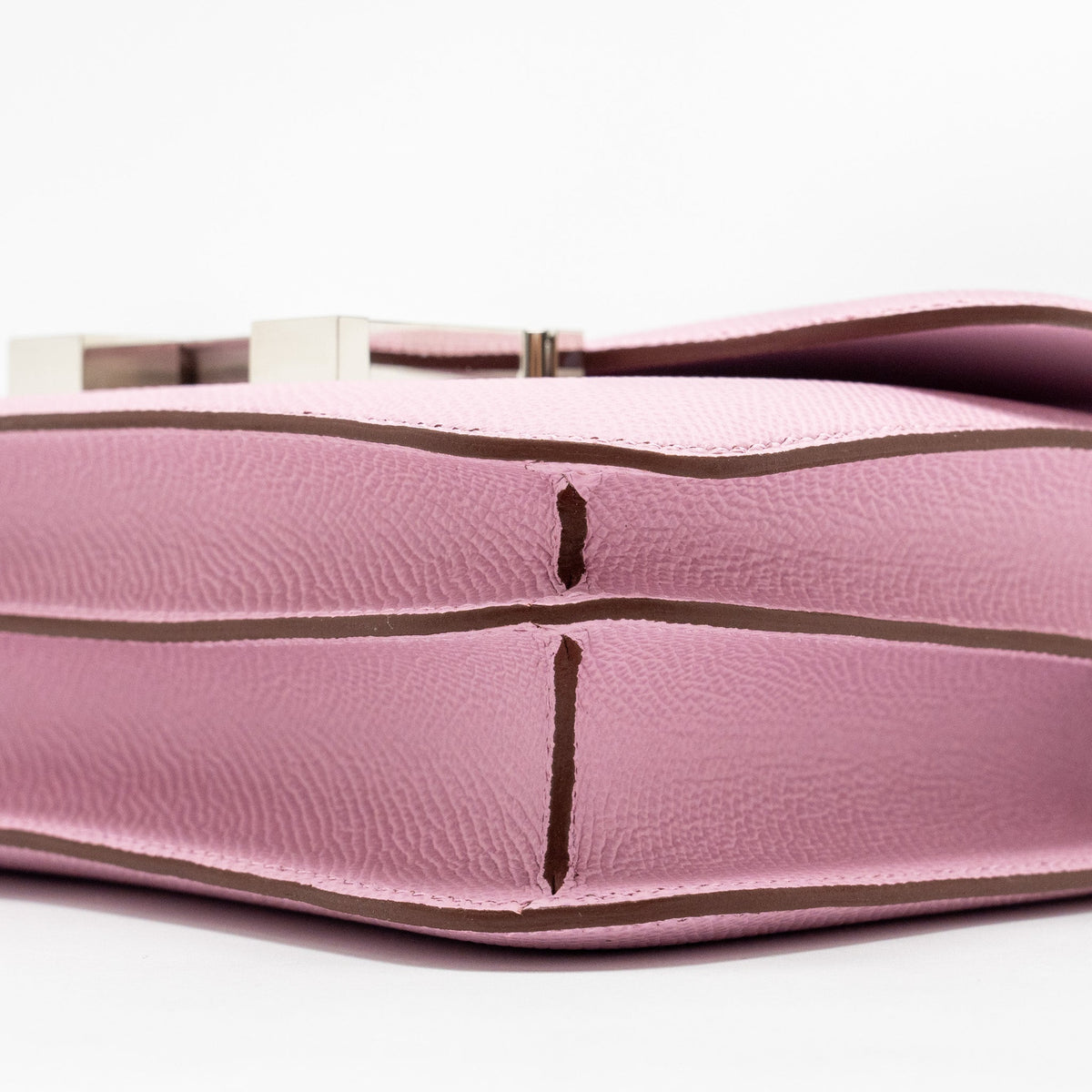 Hermes Mini Constance Epsom X9 Mauve Sylvestre SHW