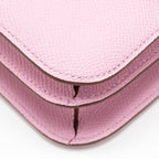HERMES MINI CONSTANCE EPSOM X9 MAUVE SYLVESTRE SHW