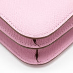Hermes Mini Constance Epsom X9 Mauve Sylvestre SHW