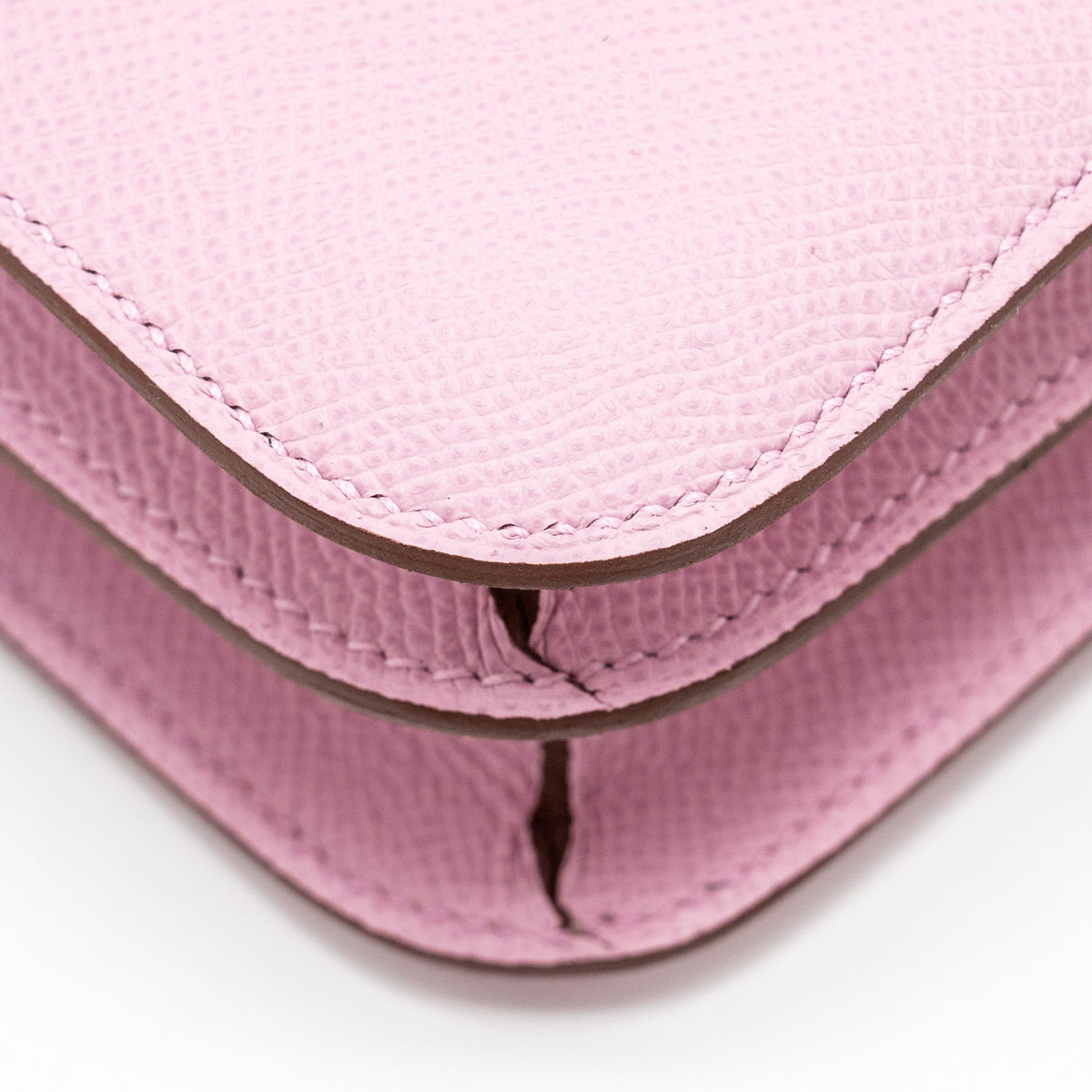 Hermes Mini Constance Epsom X9 Mauve Sylvestre SHW