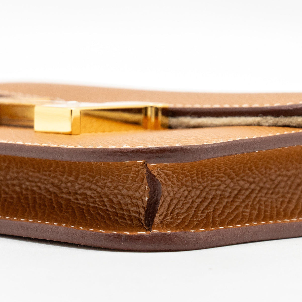 Hermes Constance Slim Epsom Gold GHW