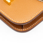 Hermes Constance Slim Epsom Gold GHW