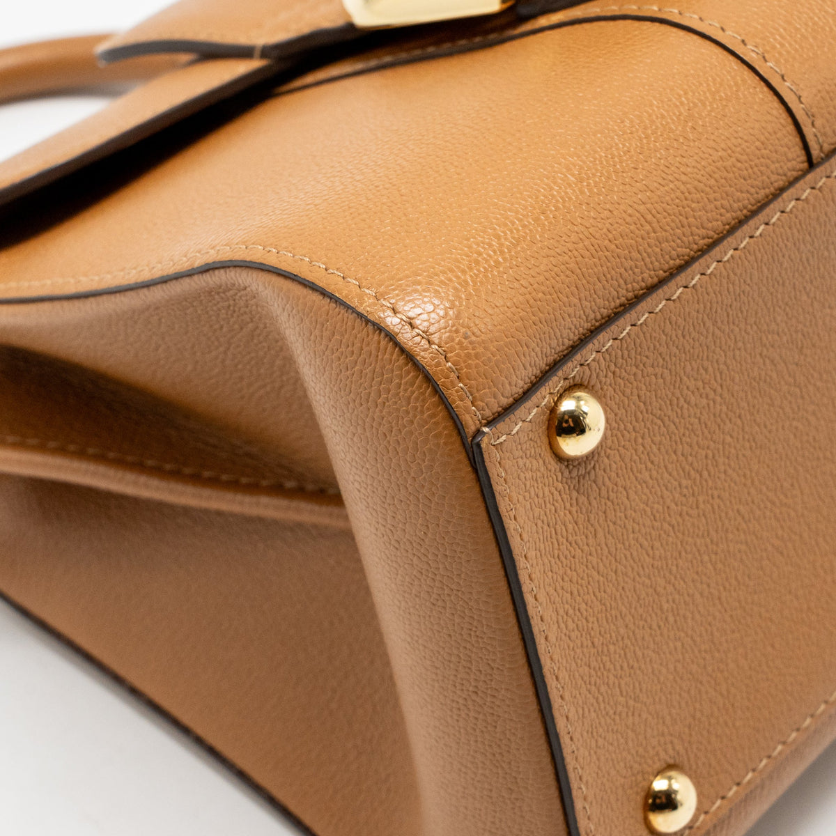 Delvaux mini brilliant calfskin brown GHW