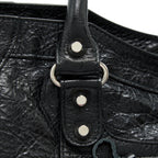 BALENCIAGA CLASSIC CITY BAG BLACK SHW